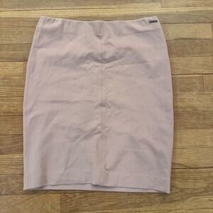 Tahari Women's Dusty Rose Knee Length Pencil Skirt - Size M
 b84